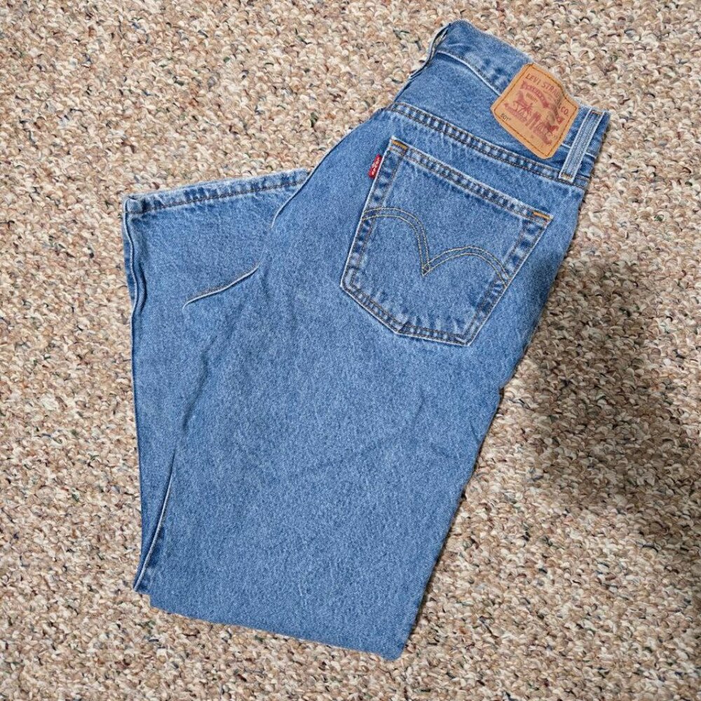 levis 501 cropped jeans